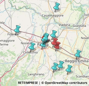 Mappa Via Udine, 43122 Parma PR, Italia (13.075)