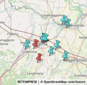 Mappa Via Udine, 43122 Parma PR, Italia (10.83636)