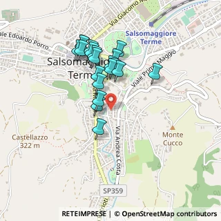 Mappa Via Anita Garibaldi, 43039 Salsomaggiore Terme PR, Italia (0.399)