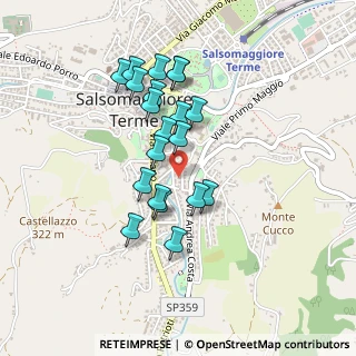 Mappa Piazza Giovanni Xxiii, 43039 Salsomaggiore Terme PR, Italia (0.3855)