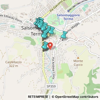 Mappa Piazza Giovanni Xxiii, 43039 Salsomaggiore Terme PR, Italia (0.3805)