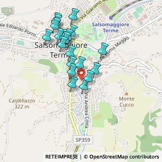 Mappa Via Anita Garibaldi, 43039 Salsomaggiore Terme PR, Italia (0.439)