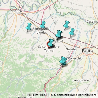 Mappa Via Anita Garibaldi, 43039 Salsomaggiore Terme PR, Italia (10.725)