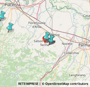 Mappa Via Anita Garibaldi, 43039 Salsomaggiore Terme PR, Italia (31.48727)