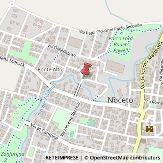 Mappa Via Generale Carlo Alberto Dalla Chiesa,  1, 43100 Noceto, Parma (Emilia Romagna)