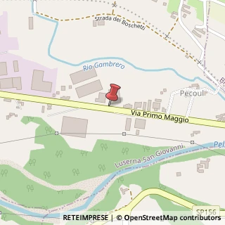 Mappa Via I° Maggio, 219, 10062 Luserna San Giovanni, Torino (Piemonte)
