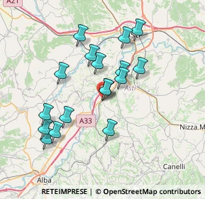 Mappa SS 231, 14055 Costigliole d'Asti AT, Italia (6.69765)