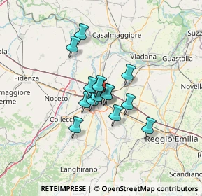 Mappa Via Pietro Campanini, 43122 Parma PR, Italia (8.32333)
