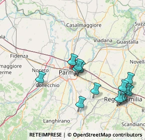 Mappa Via Pietro Campanini, 43122 Parma PR, Italia (16.96857)