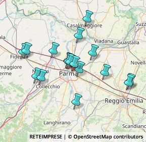 Mappa Via Pietro Campanini, 43122 Parma PR, Italia (12.92882)
