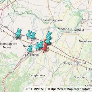 Mappa Via Pietro Campanini, 43122 Parma PR, Italia (10.12636)