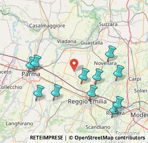 Mappa Via J. Fucik, 42024 Castelnovo di Sotto RE, Italia (16.98)