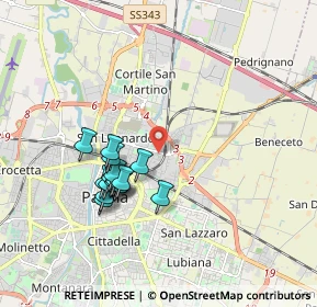 Mappa Via Bassano Del Grappa, 43122 Parma PR, Italia (1.645)