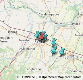 Mappa Via Bassano Del Grappa, 43122 Parma PR, Italia (7.22923)