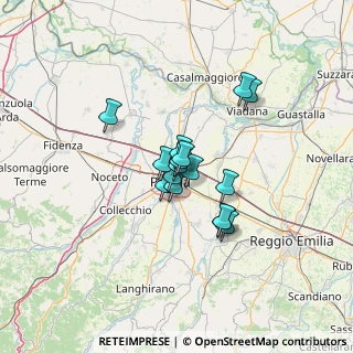 Mappa Via Bassano Del Grappa, 43122 Parma PR, Italia (8.37875)