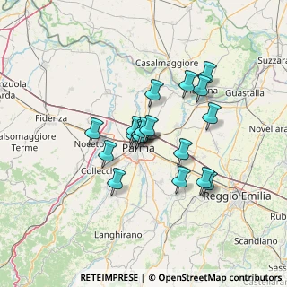 Mappa Via Bassano Del Grappa, 43122 Parma PR, Italia (10.52833)
