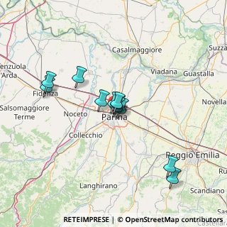 Mappa Piazza Ravenet, 43122 Parma PR, Italia (11.09818)