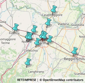 Mappa Piazza Ravenet, 43100 Parma PR, Italia (11.25786)