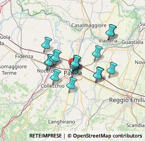 Mappa Piazza Ravenet, 43122 Parma PR, Italia (9.49444)