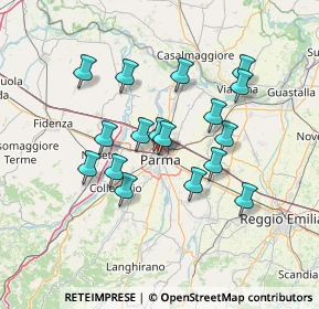Mappa Piazza Ravenet, 43122 Parma PR, Italia (12.24588)