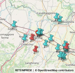 Mappa Piazza Ravenet, 43100 Parma PR, Italia (17.31316)