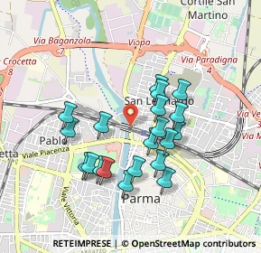 Mappa Piazza Ravenet, 43122 Parma PR, Italia (0.788)