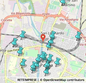 Mappa Piazza Ravenet, 43122 Parma PR, Italia (1.182)