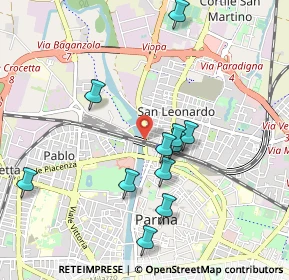 Mappa Piazza Ravenet, 43122 Parma PR, Italia (0.93818)