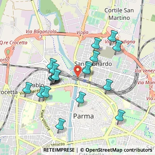 Mappa Piazza Ravenet, 43122 Parma PR, Italia (0.9355)