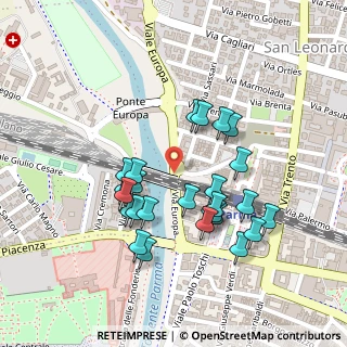 Mappa Piazza Ravenet, 43100 Parma PR, Italia (0.20769)