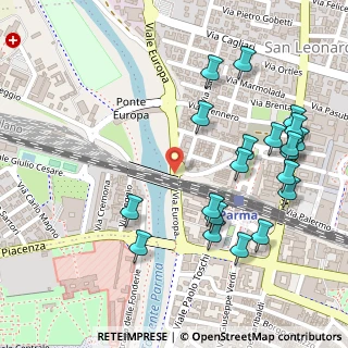 Mappa Piazza Ravenet, 43122 Parma PR, Italia (0.2955)