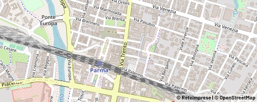 Mappa Parma