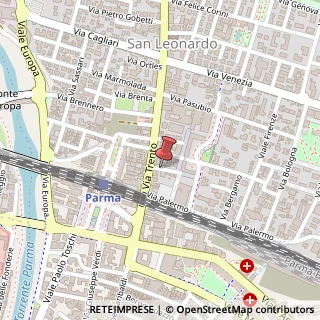 Mappa Via tonale 4, 43100 Parma, Parma (Emilia Romagna)