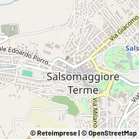 Mapa Salsomaggiore Terme