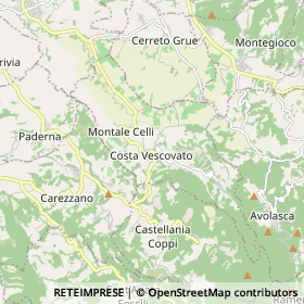 Mappa Costa Vescovato