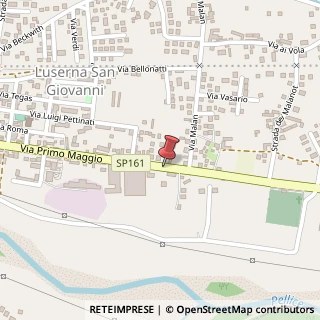 Mappa Via Primo Maggio,  137, 10062 Luserna San Giovanni, Torino (Piemonte)