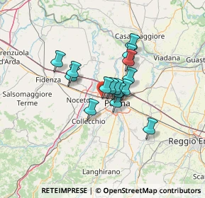 Mappa Via Tarchioni Mansueto, 43126 Parma PR, Italia (8.77533)