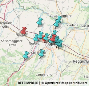 Mappa Via Mansueto Tarchioni, 43126 Parma PR, Italia (9.38467)