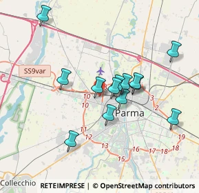 Mappa Via Agostino Depretis, 43121 Parma PR, Italia (3.18)