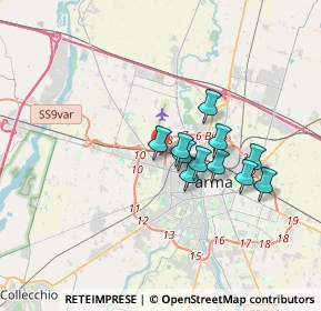 Mappa Via Agostino Depretis, 43121 Parma PR, Italia (2.63909)