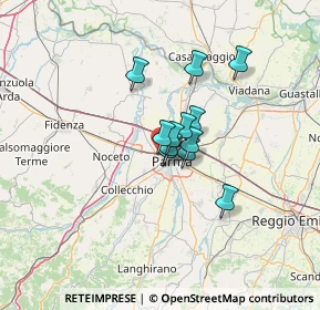 Mappa Via Agostino Depretis, 43121 Parma PR, Italia (7.74083)