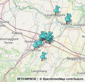 Mappa Via Agostino Depretis, 43121 Parma PR, Italia (9.88455)