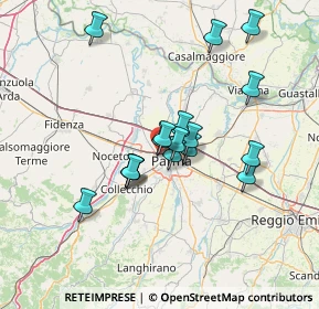 Mappa Via Agostino Depretis, 43121 Parma PR, Italia (11.78118)