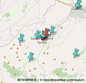 Mappa Via C. Marzaroli, 43039 Salsomaggiore Terme PR, Italia (3.13167)