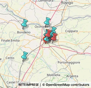 Mappa Via Concetto Marchesi, 44124 Ferrara FE, Italia (6.72583)