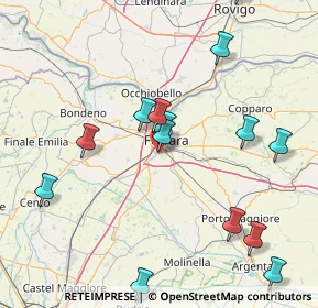 Mappa Via Concetto Marchesi, 44124 Ferrara FE, Italia (18.47857)