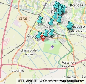 Mappa Via Concetto Marchesi, 44124 Ferrara FE, Italia (2.243)