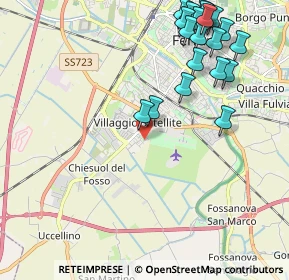 Mappa Via Concetto Marchesi, 44124 Ferrara FE, Italia (2.5385)