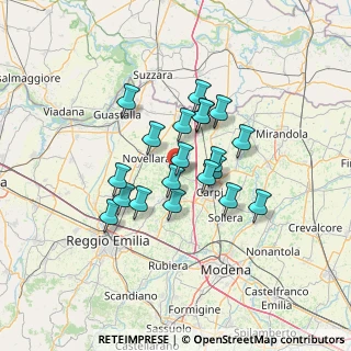 Mappa Via Guglielmo Marconi, 42010 Rio Saliceto RE, Italia (10.339)
