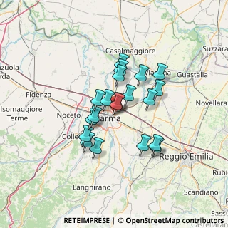 Mappa Via Clerici Italo e Giulio, 43122 Parma PR, Italia (10.28)